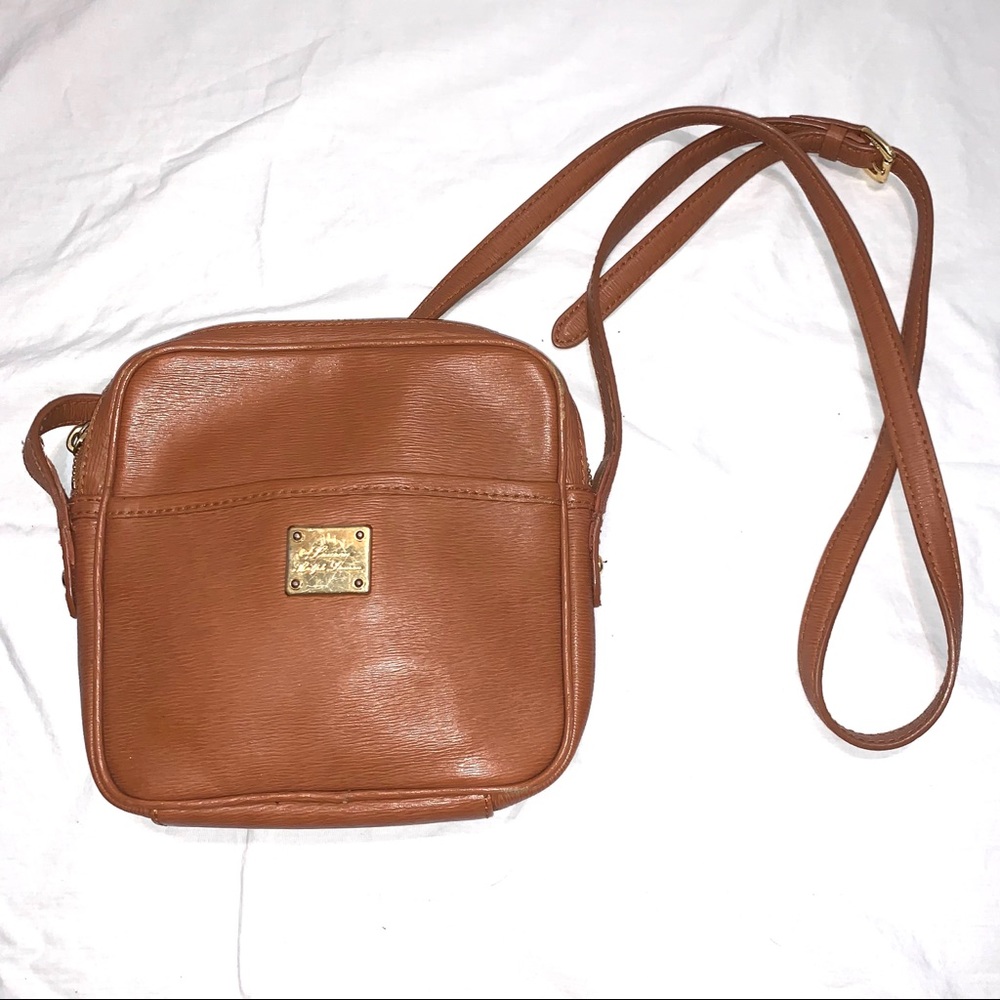 Lauren Ralph Lauren Tan square crossbody